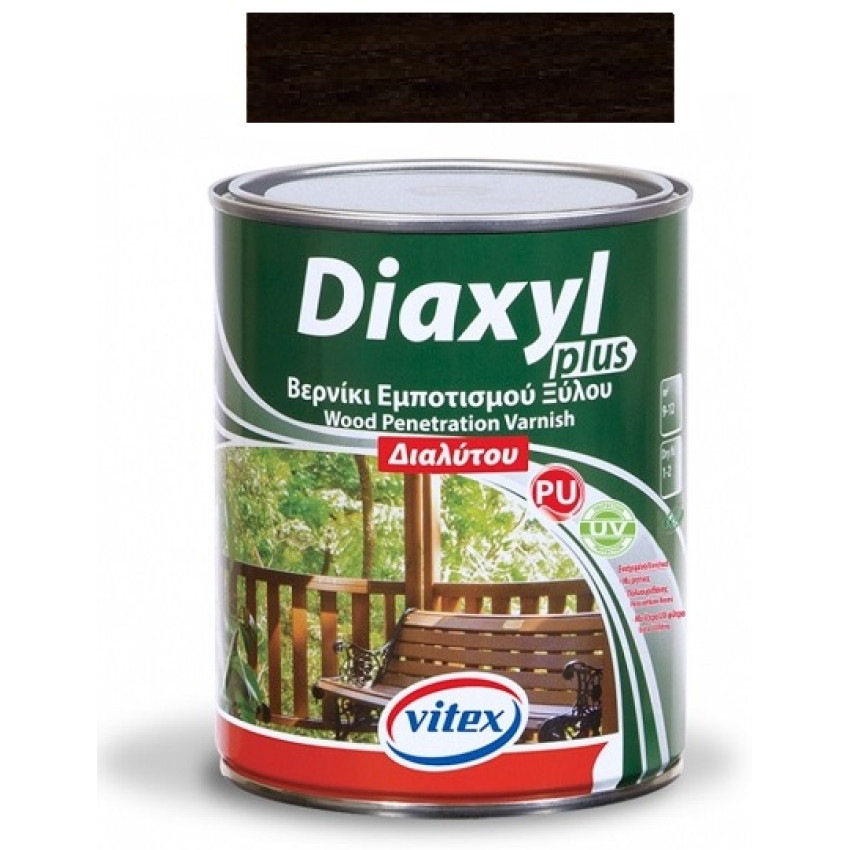 VITEX DIAXYL PLUS ΒΕΡΝΙΚΙ ΕΜΠΟΤΙΣΜΟΥ ΞΥΛΟΥ ΔΙΑΛΥΤΟΥ ΣΕ ΑΠΟΧΡΩΣΗ ΒΕΓΚΕ ΕΛΑΦΡΩΣ-ΣΑΤΙΝΕ 2414 0.75Lt 1003374