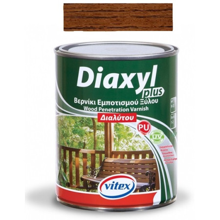 VITEX DIAXYL PLUS ΒΕΡΝΙΚΙ ΕΜΠΟΤΙΣΜΟΥ ΞΥΛΟΥ ΔΙΑΛΥΤΟΥ ΣΕ ΑΠΟΧΡΩΣΗ ΚΑΡΥΔΙΑ ΑΝΟΙΧΤΗ ΕΛΑΦΡΩΣ ΣΑΤΙΝΕ 2403 0.75Lt 1003366