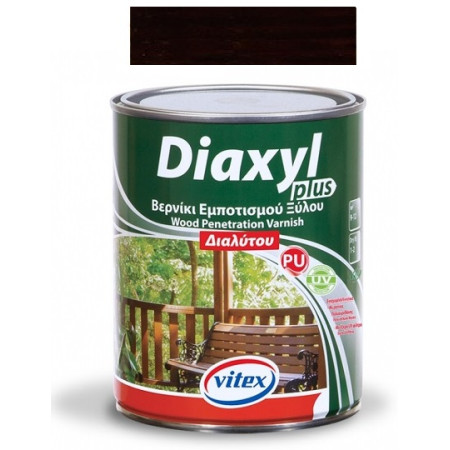 VITEX DIAXYL PLUS ΒΕΡΝΙΚΙ ΕΜΠΟΤΙΣΜΟΥ ΞΥΛΟΥ ΔΙΑΛΥΤΟΥ ΣΕ ΑΠΟΧΡΩΣΗ ΚΑΡΥΔΙΑ ΣΚΟΥΡΑ ΕΛΑΦΡΩΣ ΣΑΤΙΝΕ 2413 0.75Lt 1003373