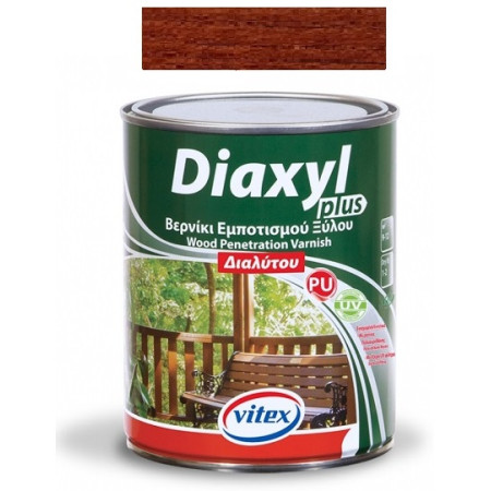 VITEX DIAXYL PLUS ΒΕΡΝΙΚΙ ΕΜΠΟΤΙΣΜΟΥ ΞΥΛΟΥ ΔΙΑΛΥΤΟΥ ΣΕ ΑΠΟΧΡΩΣΗ ΚΑΣΤΑΝΙΑ ΕΛΑΦΡΩΣ ΣΑΤΙΝΕ 2407 0.75Lt 1003370