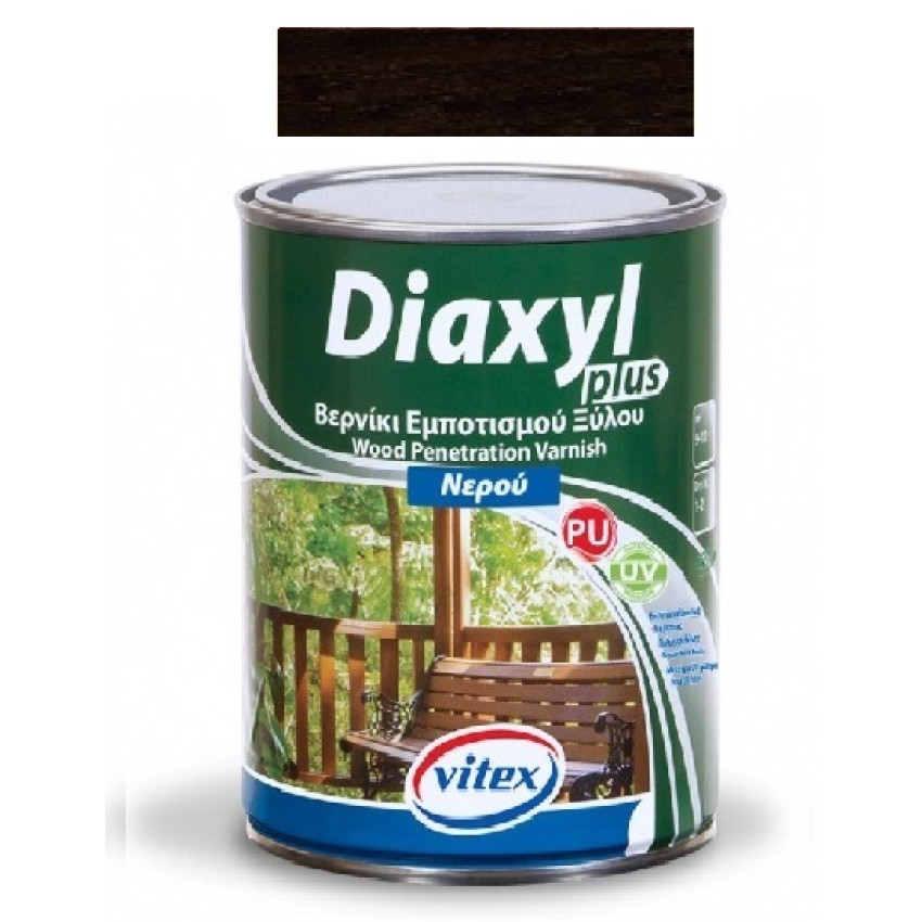 VITEX DIAXYL PLUS ΒΕΡΝΙΚΙ ΕΜΠΟΤΙΣΜΟΥ ΞΥΛΟΥ ΝΕΡΟΥ ΣΕ ΑΠΟΧΡΩΣΗ ΒΕΓΚΕ ΕΛΑΦΡΩΣ ΣΑΤΙΝΕ 2514 0.75Lt 1003386