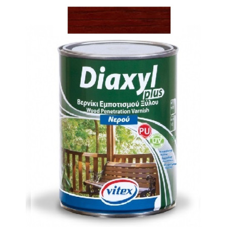 VITEX DIAXYL PLUS ΒΕΡΝΙΚΙ ΕΜΠΟΤΙΣΜΟΥ ΞΥΛΟΥ ΝΕΡΟΥ ΣΕ ΑΠΟΧΡΩΣΗ ΚΕΡΑΣΙΑ ΕΛΑΦΡΩΣ ΣΑΤΙΝΕ 2515 0.75Lt 1003387