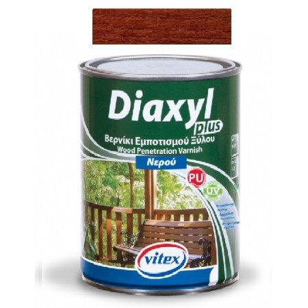 VITEX DIAXYL PLUS ΒΕΡΝΙΚΙ ΕΜΠΟΤΙΣΜΟΥ ΞΥΛΟΥ ΝΕΡΟΥ ΣΕ ΑΠΟΧΡΩΣΗ ΕΛΑΦΡΩΣ ΣΑΤΙΝΕ ΜΑΟΝΙ 2505 0.75Lt 1003380