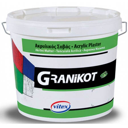 VITEX GRANIKOT ACRYLIC ΑΚΡΥΛΙΚΟΣ ΣΟΒΑΣ ΓΙΑ GRAFIATO ΦΙΝΙΡΙΣΜΑ 2.5mm 25Kg