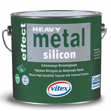 VITEX HEAVY METAL SILICON EFFECT 0.750Lt ΝΤΟΥΚΟΧΡΩΜΑ ΔΙΑΛΥΤΟΥ ( ΚΑΤΑΛΛΗΛΟ ΓΙΑ ΤΕΧΝΟΤΡΟΠΙΑ ) 1003771