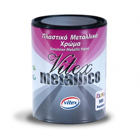 VITEX METALLICO ΜΕΤΑΛΛΙΚΟ ΧΡΩΜΑ ΝΕΡΟΥ 0.700Lt ( ΚΑΤΑΛΛΗΛΟ ΓΙΑ ΤΕΧΝΟΤΡΟΠΙΑ ) 1002097