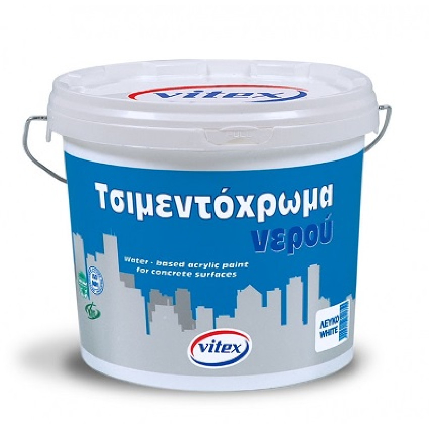 VITEX ΤΣΙΜΕΝΤΟΧΡΩΜΑ ΝΕΡΟΥ ΛΕΥΚΟ 3Lt 1004148