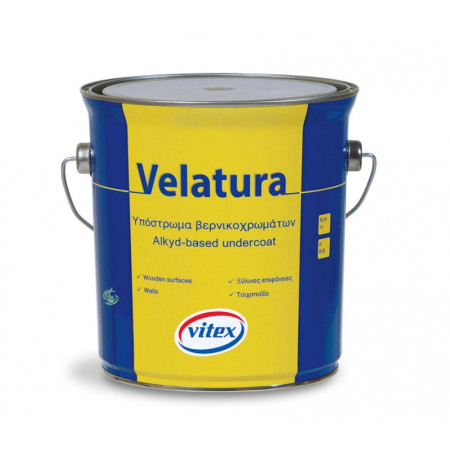 VITEX VELATURA ΒΕΛΑΤΟΥΡΑ ΔΙΑΛΥΤΗ ΛΕΥΚΗ 2.5Lt ( ΞΥΛΟ - ΤΟΙΧΟΣ ) 1001816