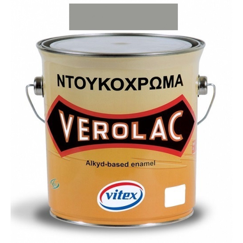 VITEX VEROLAC ΝΤΟΥΚΟΧΡΩΜΑ (ΛΑΔΟΜΠΟΓΙΑ) ΓΚΡΙ Νο66 0.750Lt ( ΜΕΤΑΛΛΟ - ΞΥΛΟ ) 1001541