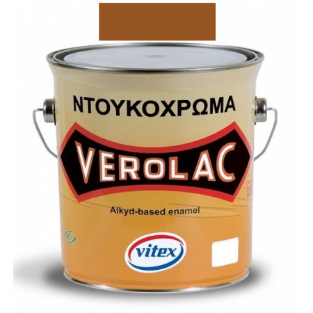 VITEX VEROLAC ΝΤΟΥΚΟΧΡΩΜΑ (ΛΑΔΟΜΠΟΓΙΑ) ΚΑΦΕ Νο27 0.375Lt ( ΜΕΤΑΛΛΟ - ΞΥΛΟ ) 1001431