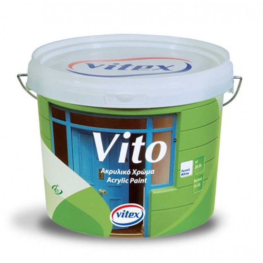 VITEX VITO ΑΚΡΥΛΙΚΟ ΧΡΩΜΑ ΛΕΥΚΟ 3Lt VITEX 1004206