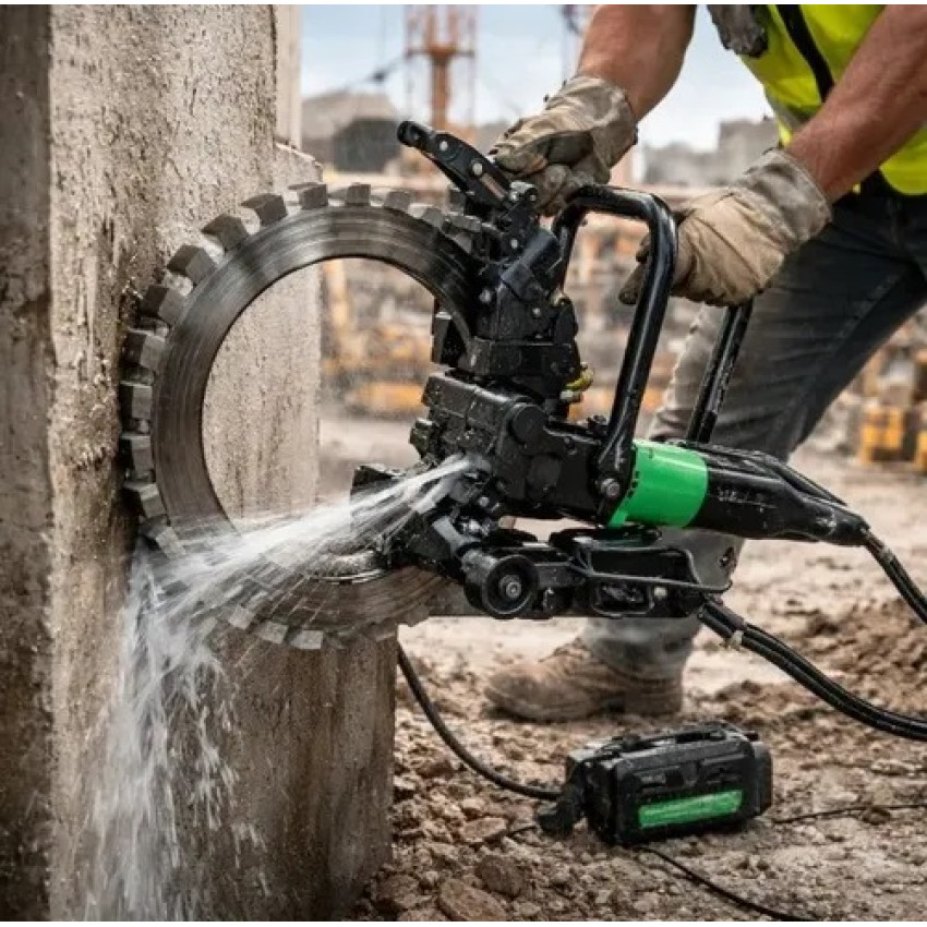 Κόφτης δομικών ηλεκτρικός "RING" 400mm 6000W RC-400-BL NEWBEAT 255001
