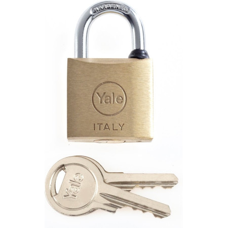 Λουκέτο 60mm με 2 κλειδία Yale 04677-08-003