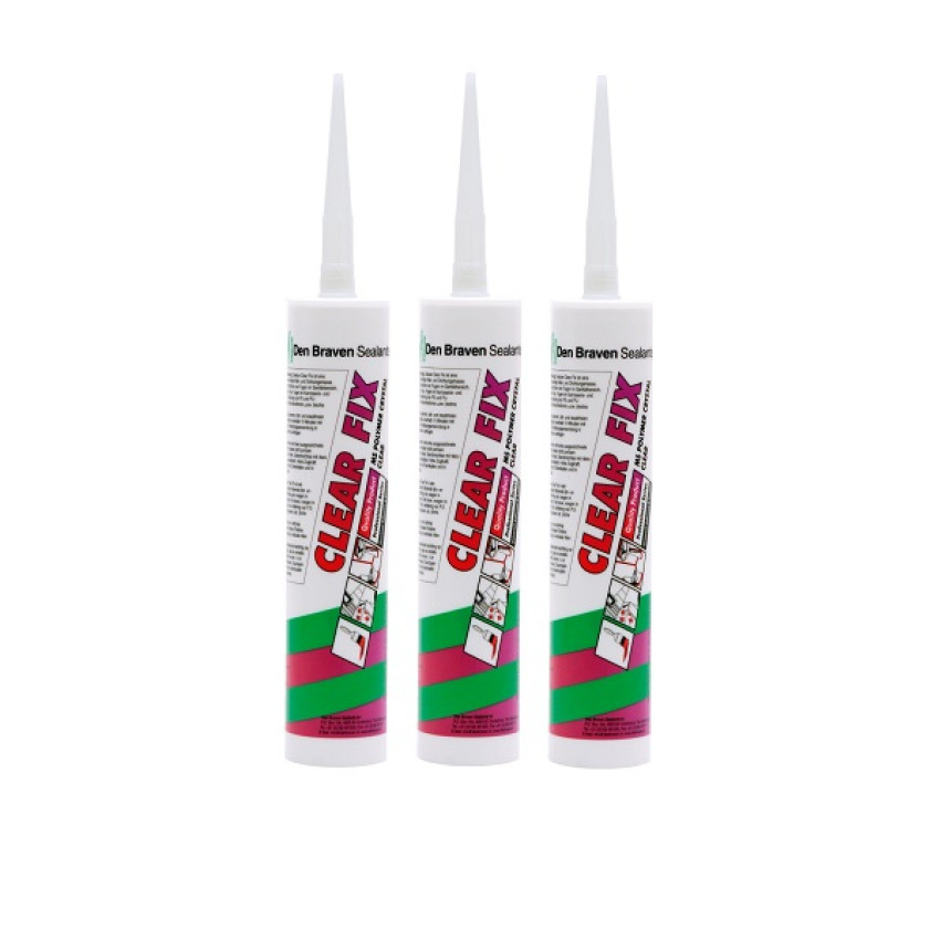 ΣΦΡΑΓΙΣΤΙΚΟ / ΚΟΛΛΑ DEN BRAVEN Clearfix 290ml (διάφανο) ΣΦΡΑΓΙΣΤΙΚΟ / ΚΟΛΛΑ DEN BRAVEN Clearfix 290ml (διάφανο)