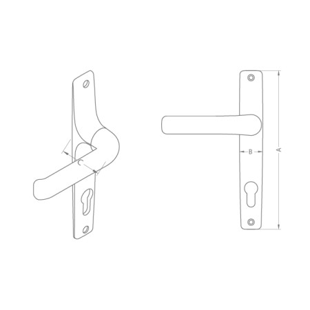 ΠΟΜΟΛΑ με ΠΛΑΚΑ DOMUS με άψογη λειτουργικότητα είναι κατάλληλα για όλα τα προφίλ αλουμινίου και τις ξύλινες πόρτες (λευκό, μαύρο, χρώμιο)