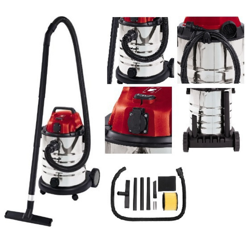 ΣΚΟΥΠΑ ΗΛΕΚΤΡΙΚΗ ΥΓΡΩΝ & ΣΤΕΡΕΩΝ EINHELL TH-VC 1930 SA 1500W ΣΚΟΥΠΑ ΗΛΕΚΤΡΙΚΗ ΥΓΡΩΝ & ΣΤΕΡΕΩΝ EINHELL TH-VC 1930 SA 1500W