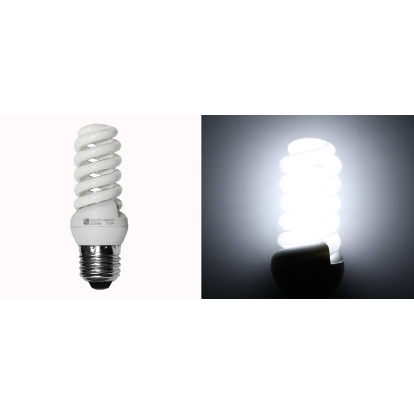 ΛΑΜΠΑ ΟΙΚΟΝΟΜΙΑΣ ΣΠΙΡΑΛ Ε27 240V 15W 6400Κ ΨΥΧΡΟ 780 Lumen