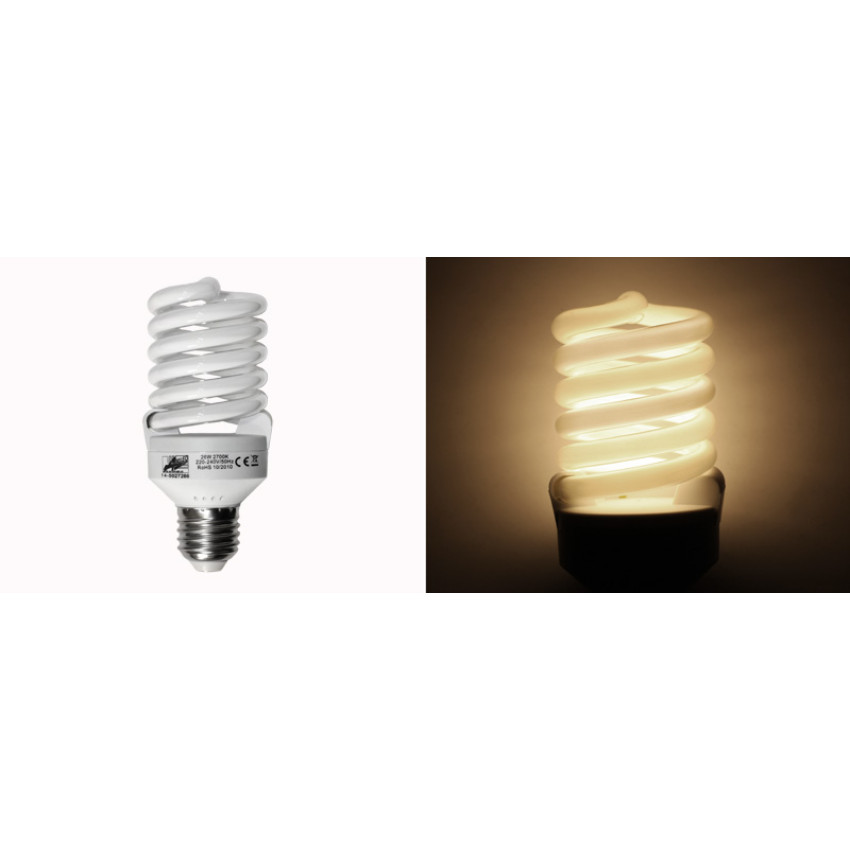 ΛΑΜΠΑ ΟΙΚΟΝΟΜΙΑΣ ΣΠΙΡΑΛ Ε27 240V 26W 2700Κ ΘΕΡΜΟ 1640 Lumen