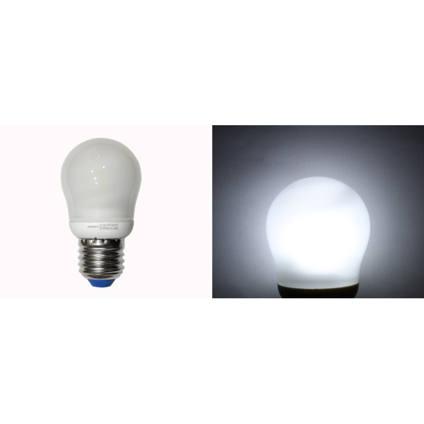 ΛΑΜΠΑ ΟΙΚΟΝΟΜΙΑΣ ΣΦΑΙΡΙΚΗ Φ45mm E27 240V 9W 6400K ΨΥΧΡΟ 410 Lumen ΛΑΜΠΑ ΟΙΚΟΝΟΜΙΑΣ ΣΦΑΙΡΙΚΗ Φ45mm E27 240V 9W 6400K ΨΥΧΡΟ 410 Lumen