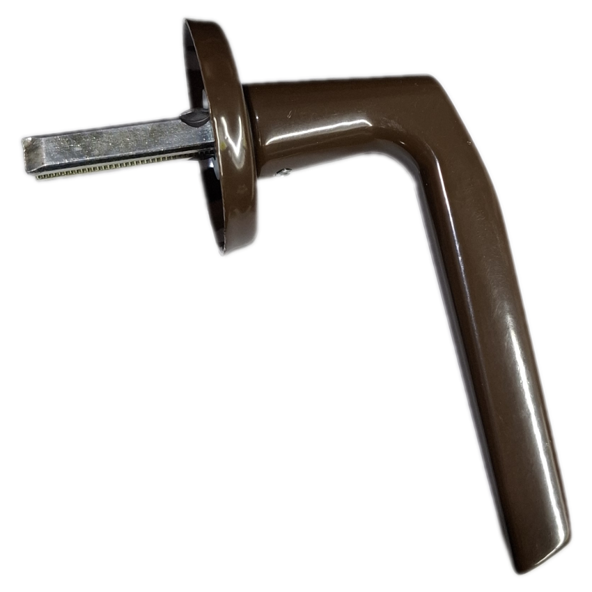 Πόμολο αλουμινίου φιξ καφέ 26512