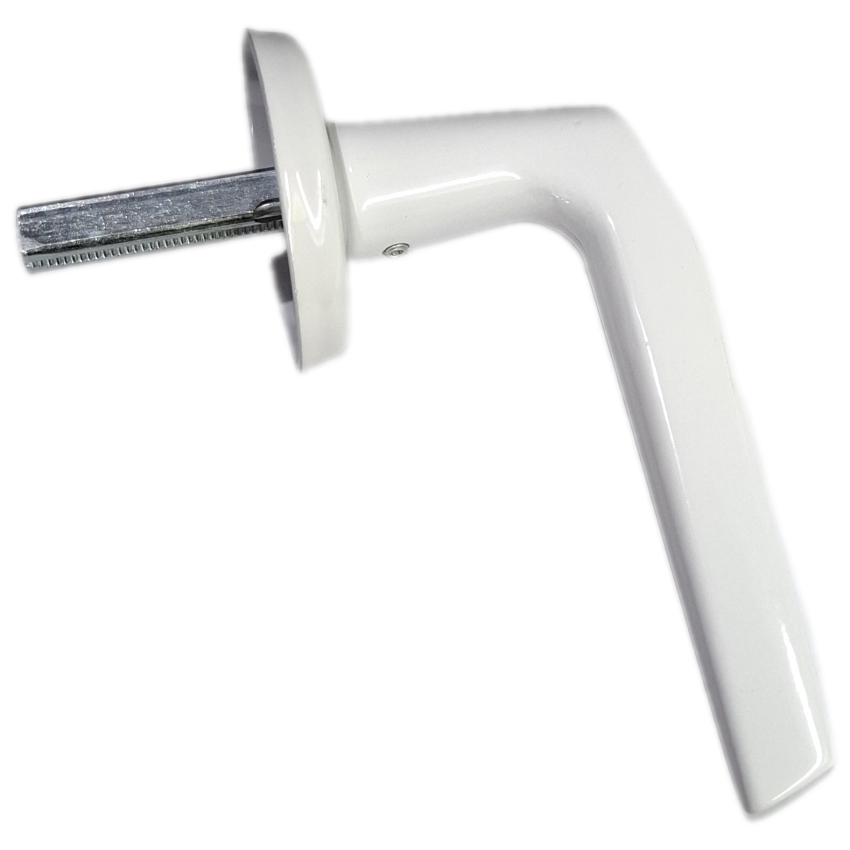 Πόμολο αλουμινίου φιξ λευκό 26511