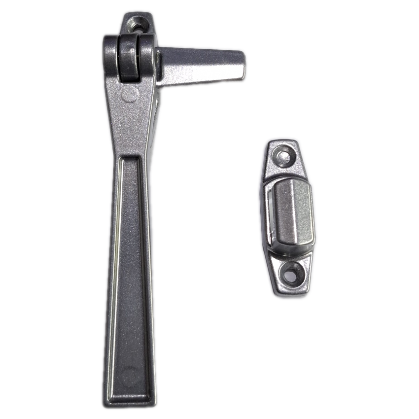 Χεράκι σπαστό αλουμινίου ασημί για παράθυρα 26514