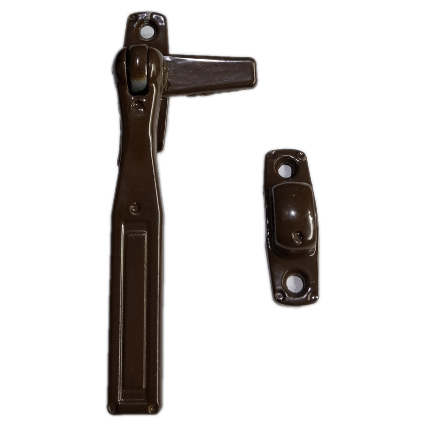 Χεράκι σπαστό αλουμινίου καφέ για παράθυρα 26515