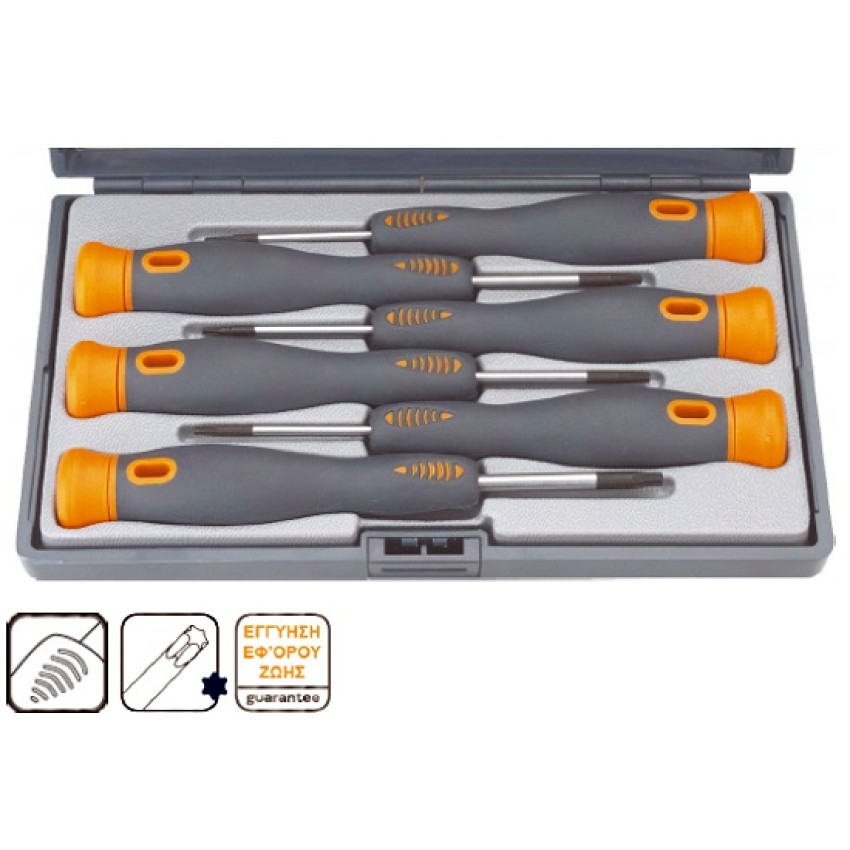 ΣΕΤ ΚΑΤΣΑΒΙΔΙΑ ΑΚΡΙΒΕΙΑΣ TORX 6τεμ NEO TOOLS ΣΕΤ ΚΑΤΣΑΒΙΔΙΑ ΑΚΡΙΒΕΙΑΣ TORX 6τεμ NEO TOOLS