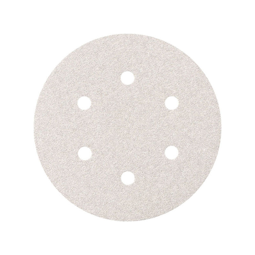 ΔΙΣΚΟΙ VELCRO ΛΕΥΚΟ ΞΗΡΑΣ ΤΡΙΒΗΣ 150mm 6 ΤΡΥΠΕΣ SMIRDEX - ΣΕΙΡΑ 510 ΔΙΣΚΟΙ VELCRO ΛΕΥΚΟ ΞΗΡΑΣ ΤΡΙΒΗΣ 150mm 6 ΤΡΥΠΕΣ SMIRDEX - ΣΕΙΡΑ 510