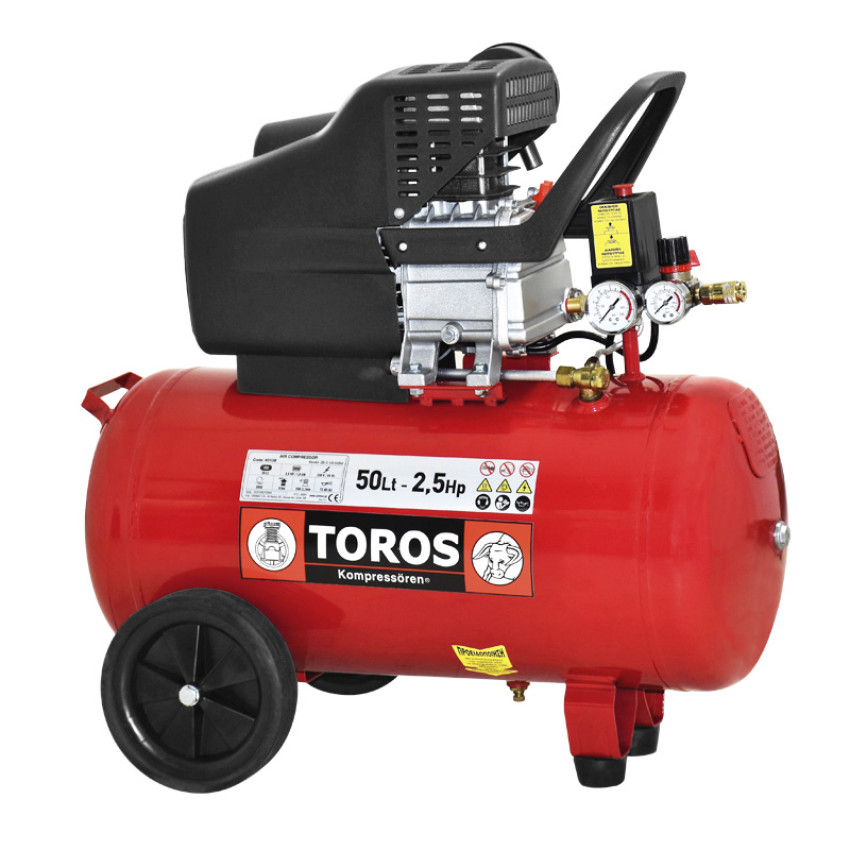 TOROS: ΑΕΡΟΣΥΜΠΙΕΣΤΗΣ 50LT/2,5HP 230V TOROS: ΑΕΡΟΣΥΜΠΙΕΣΤΗΣ 50LT/2,5HP 230V