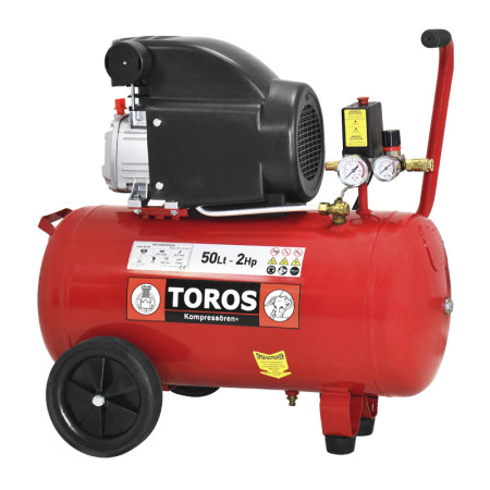 TOROS: ΑΕΡΟΣΥΜΠΙΕΣΤΗΣ ΜΟΝΟΜΠΛΟΚ 50L/2HP 230V