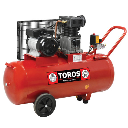 TOROS: ΑΕΡΟΣΥΜΠΙΕΣΤΗΣ ΜΕ ΙΜΑΝΤΑ 100LT/3HP 230V