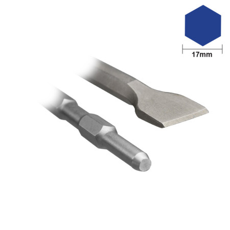 BULLE: ΚΑΛΕΜΙ ΠΛΑΤΥ HEX 17x280mm