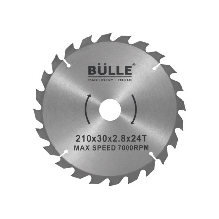 BULLE: ΔΙΣΚΟΣ ΚΟΠΗΣ ΞΥΛΟΥ Φ210 x Φ30 Ζ24
