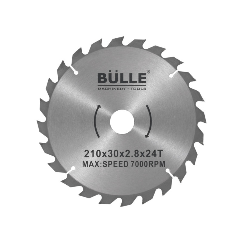 BULLE: ΔΙΣΚΟΣ ΚΟΠΗΣ ΞΥΛΟΥ Φ210 x Φ30 Ζ24