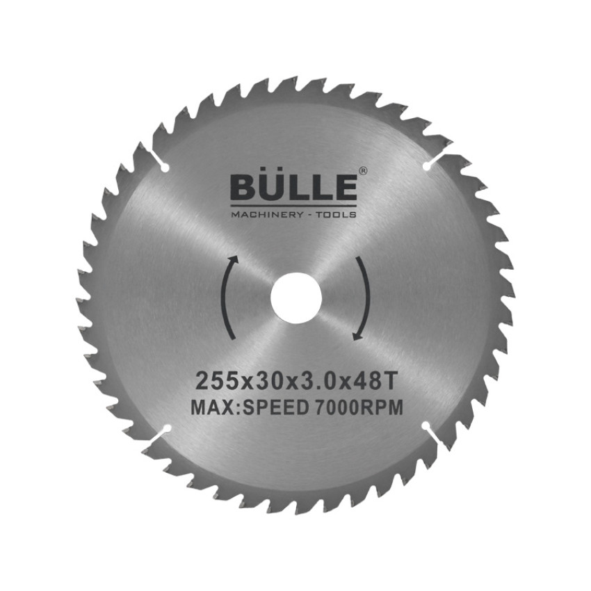 BULLE: ΔΙΣΚΟΣ ΚΟΠΗΣ ΞΥΛΟΥ Φ255 x Φ30 Ζ48