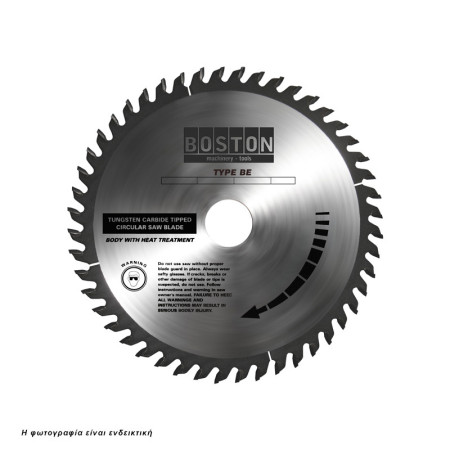 BOSTON: ΔΙΣΚΟΣ ΚΟΠΗΣ ΞΥΛΟΥ Φ180/30 mm - Z40 48182
