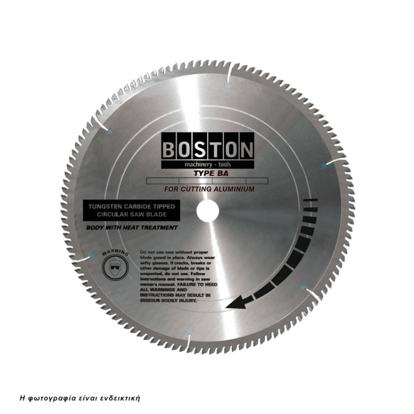 BOSTON: ΔΙΣΚΟΣ ΚΟΠΗΣ ΑΛΟΥΜΙΝΙΟΥ Φ305/30 mm - Ζ96 BOSTON: ΔΙΣΚΟΣ ΚΟΠΗΣ ΑΛΟΥΜΙΝΙΟΥ Φ305/30 mm - Ζ96