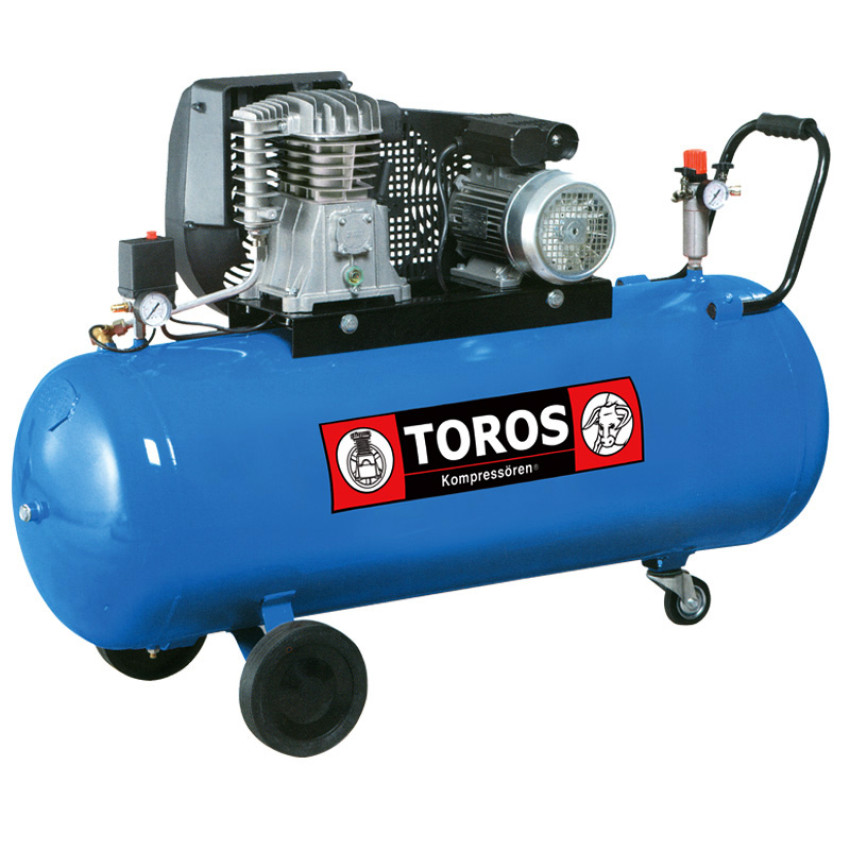 TOROS: ΑΕΡΟΣΥΜΠΙΕΣΤΗΣ ΜΕ ΙΜΑΝΤΑ 200LIT/3HP 230V