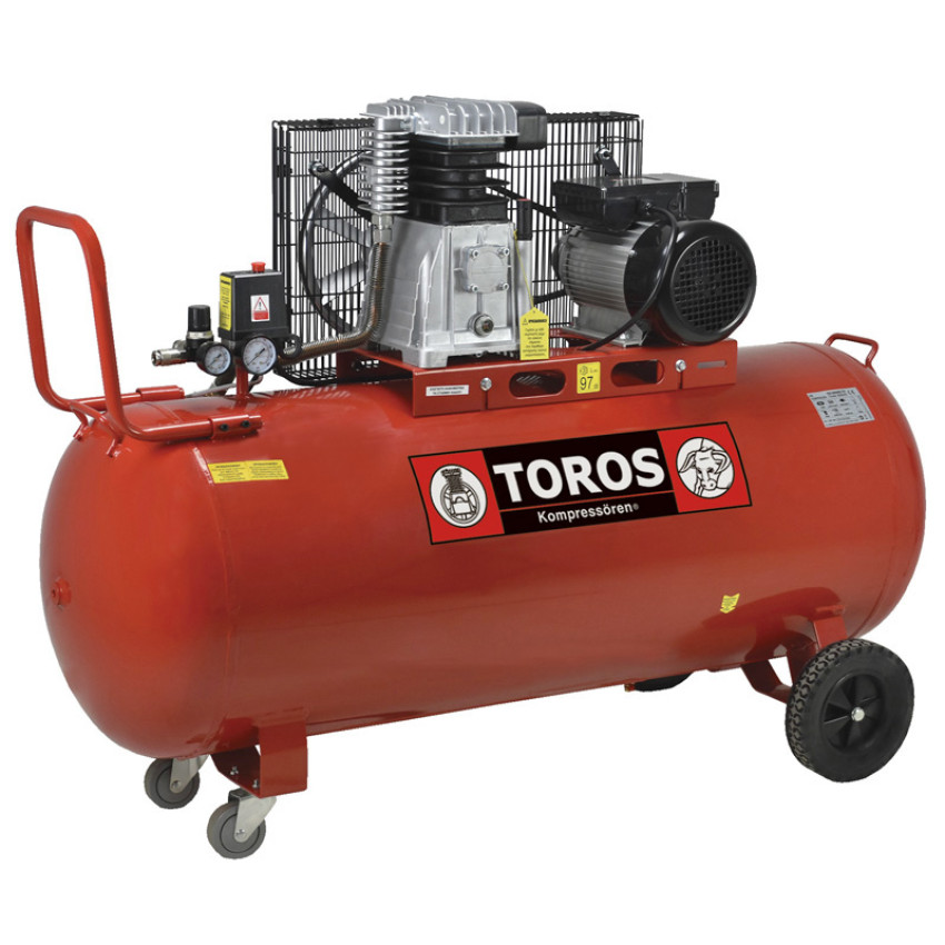 TOROS: ΑΕΡΟΣΥΜΠΙΕΣΤΗΣ ΜΕ ΙΜΑΝΤΑ 200LIT /3HP 230V TOROS: ΑΕΡΟΣΥΜΠΙΕΣΤΗΣ ΜΕ ΙΜΑΝΤΑ 200LIT /3HP 230V