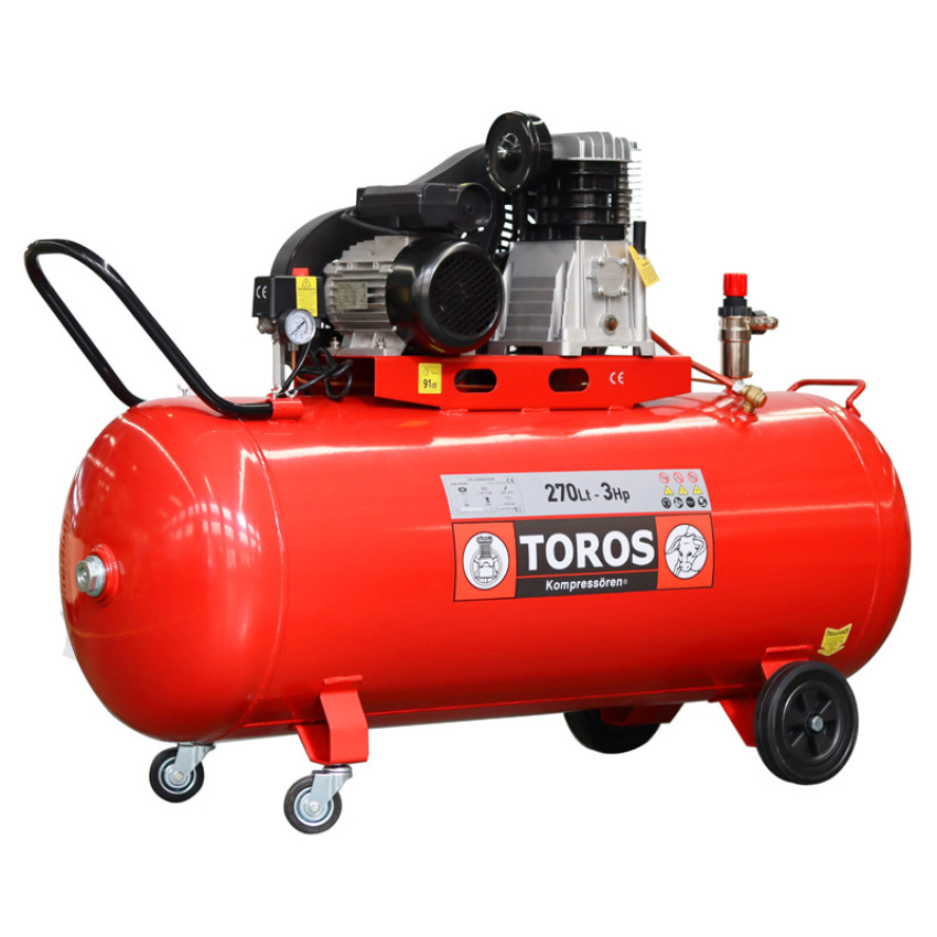 TOROS: ΑΕΡΟΣΥΜΠΙΕΣΤΗΣ ΜΕ ΙΜΑΝΤΑ 270LIT/3HP 230V TOROS: ΑΕΡΟΣΥΜΠΙΕΣΤΗΣ ΜΕ ΙΜΑΝΤΑ 270LIT/3HP 230V