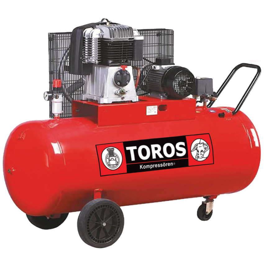 TOROS: ΑΕΡΟΣΥΜΠΙΕΣΤΗΣ ΜΕ ΙΜΑΝΤΑ 270LIT/5,5HP 400V TOROS: ΑΕΡΟΣΥΜΠΙΕΣΤΗΣ ΜΕ ΙΜΑΝΤΑ 270LIT/5,5HP 400V