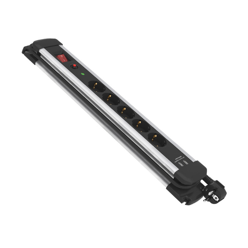 BULLE: ΠΟΛΥΠΡΙΖΟ PRO ΜΕ ΠΡΟΣΤΑΣΙΑ 5 ΘΕΣΕΩΝ 1,5m +2x USB BULLE: ΠΟΛΥΠΡΙΖΟ PRO ΜΕ ΠΡΟΣΤΑΣΙΑ 5 ΘΕΣΕΩΝ 1,5m +2x USB