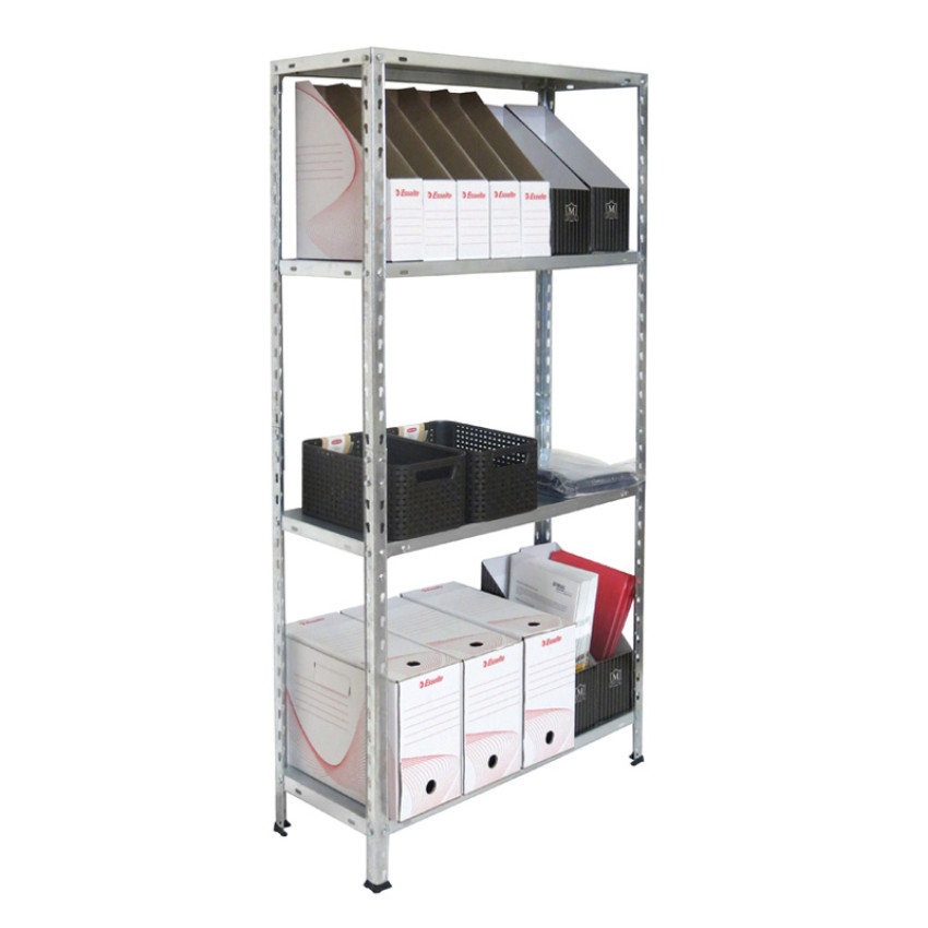 ΡΑΦΙΕΡΑ ΜΕΤΑΛΛΙΚΗ 75x30x147 ΓΑΛΒ. 40kg 4 ΡΑΦΙΑ ΡΑΦΙΕΡΑ ΜΕΤΑΛΛΙΚΗ 75x30x147 ΓΑΛΒ. 40kg 4 ΡΑΦΙΑ