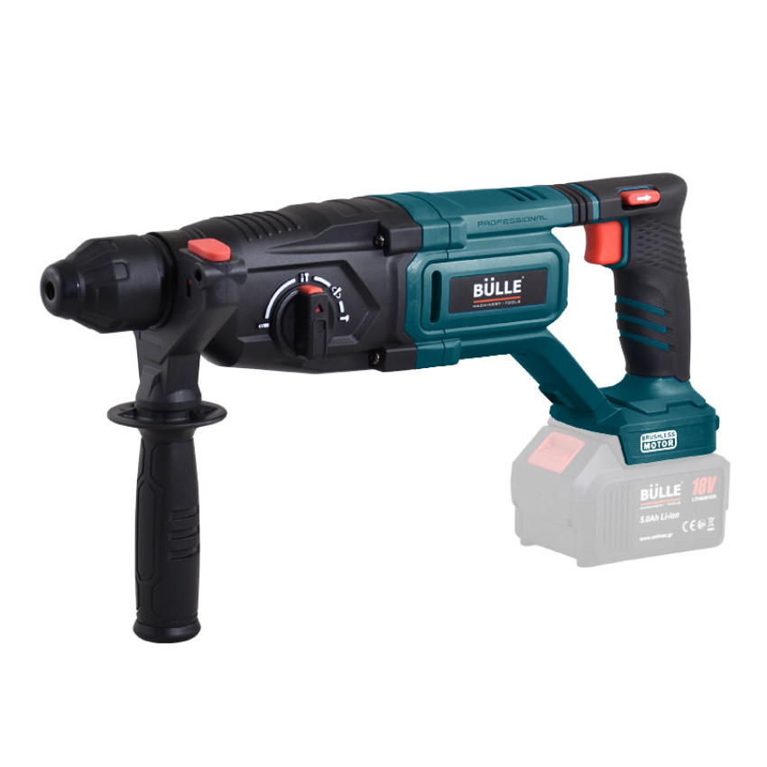 BULLE: ΠΝΕΥΜΑΤΙΚΟ ΠΙΣΤΟΛΕΤΟ ΜΠΑΤΑΡΙΑΣ (BRUSHLESS) 2.8J, 18V SDS-PLUS, 4 ΛΕΙΤΟΥΡΓΙΩΝ (SOLO)