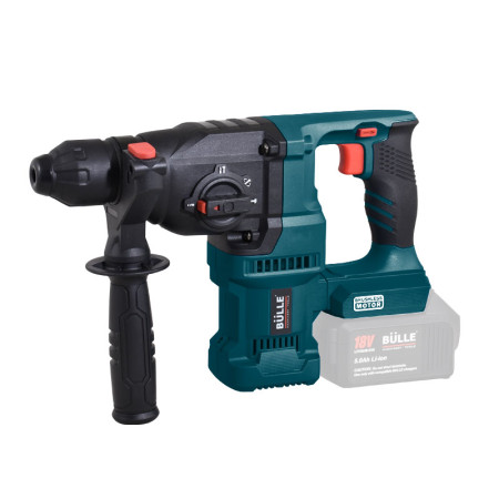 BULLE: ΠΕΡΙΣΤΡΟΦΙΚΟ ΠΙΣΤΟΛΕΤΟ ΜΠΑΤΑΡΙΑΣ (BRUSHLESS) 2,8J, SDS PLUS, 4 ΛΕΙΤΟΥΡΓΙΩΝ 18V (SOLO)