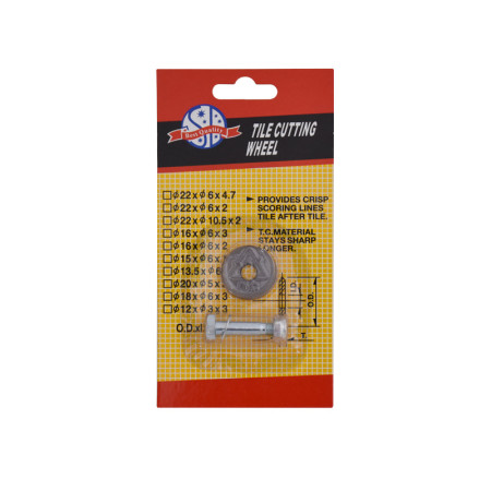 BULLE: ΔΙΣΚΑΚΙ ΚΟΠΗΣ Φ22 x Φ6 x 2 mm